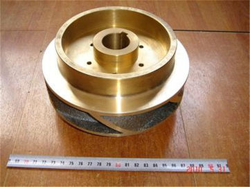 C83600 , C92700 copper alloy water pump impeller CNC machining pump parts