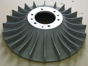 ASTM Precision Machining Services Cast Iron Impeller With Powder Coating