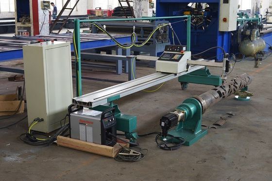 macchina di 2500mm palo leggero, tagliatrice della porta di palo leggero del plasma di CNC
