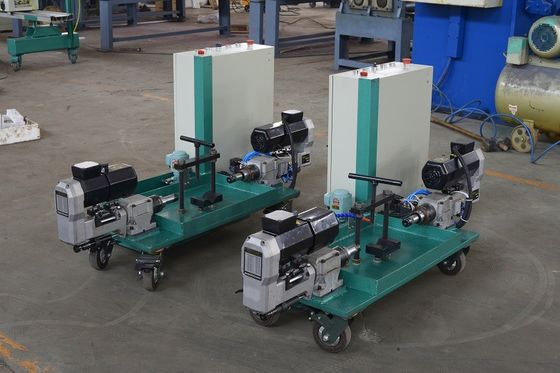 Macchina di palo leggero del parcheggio, doppia perforatrice del foro per 40 ~ tubo di 120mm